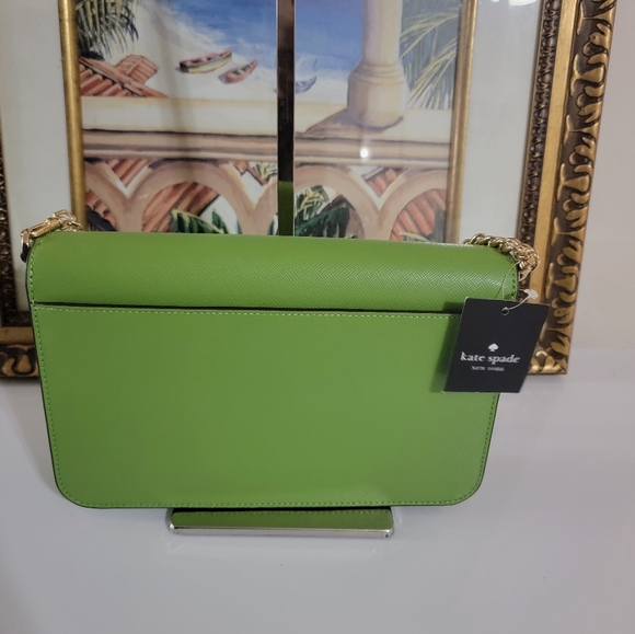 Kate Spade Flap Saffiano leather crossbody - Picture 2 of 8